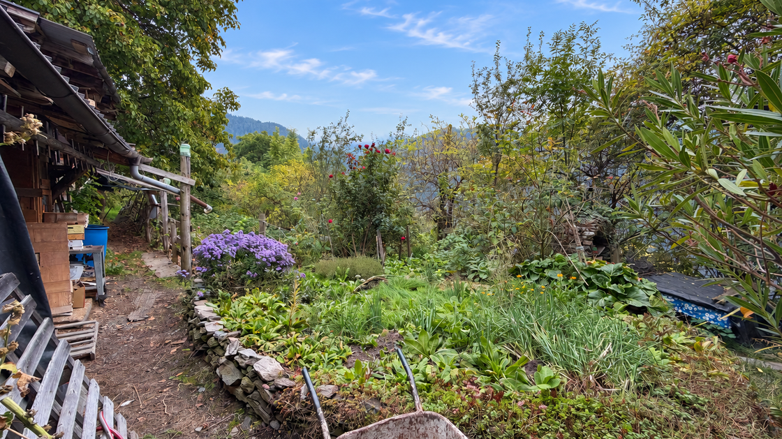 Detached two-family house requiring renovation in an idyllic location in Afers