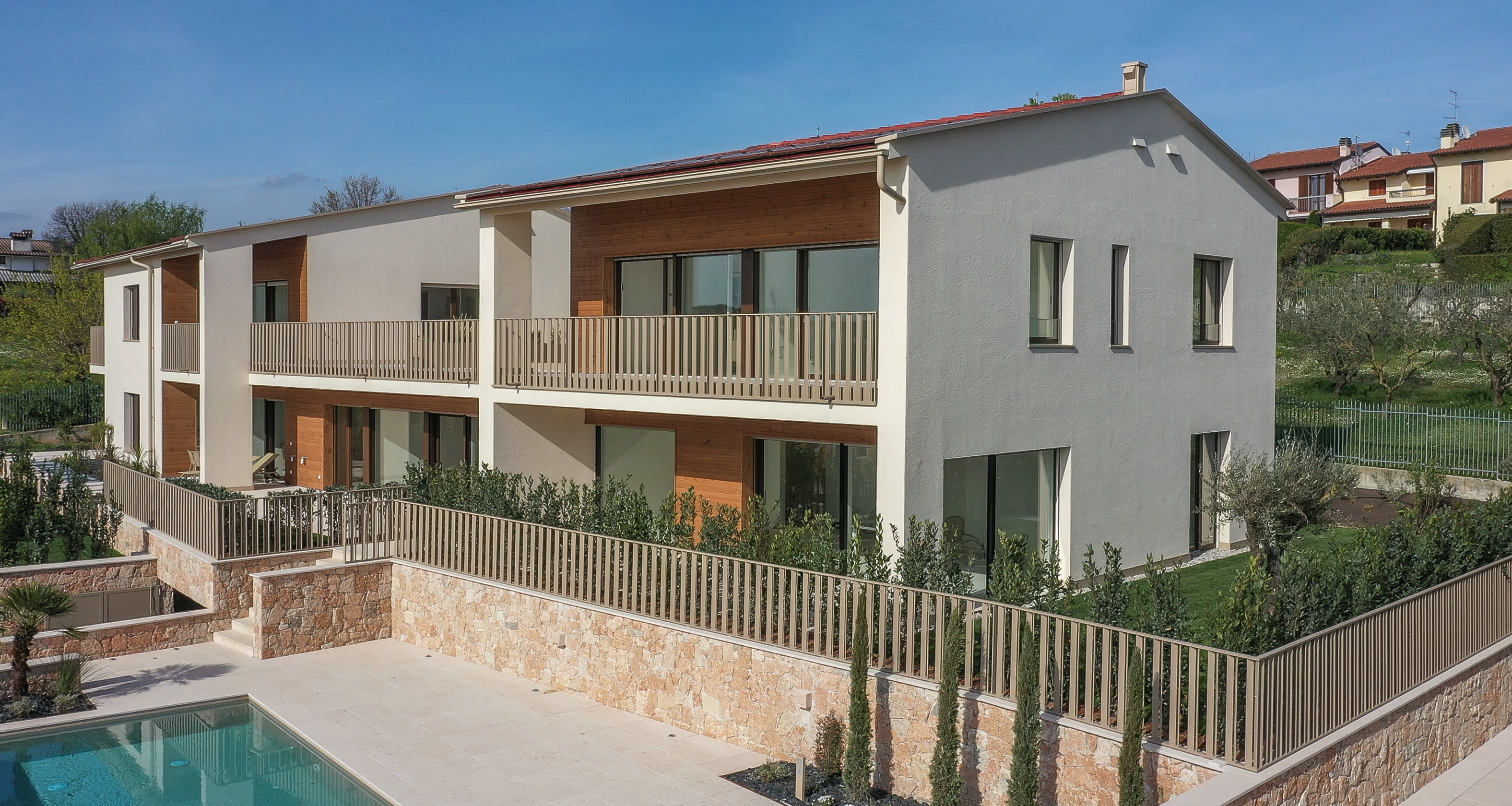 Villa A02 - Esclusivo attico di nuova costruzione con vista lago