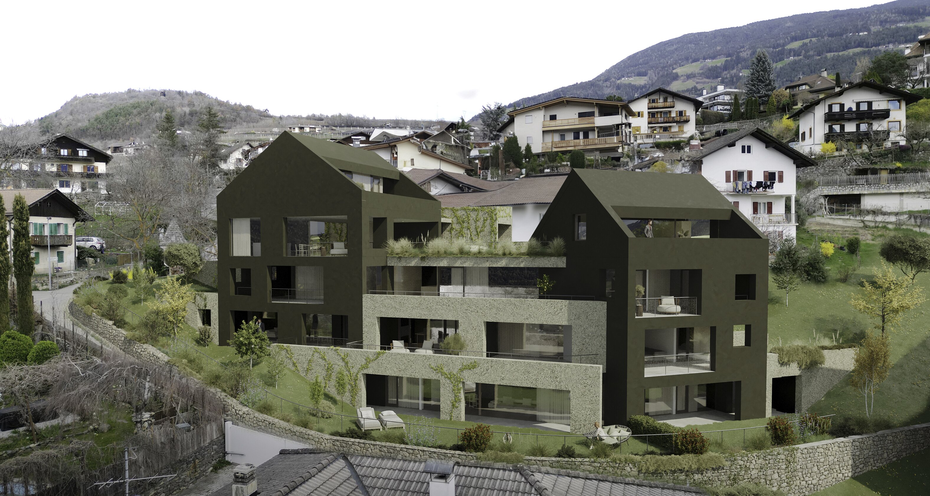 WB03: Nuovo, ampio appartamento con terrazza e giardino privato