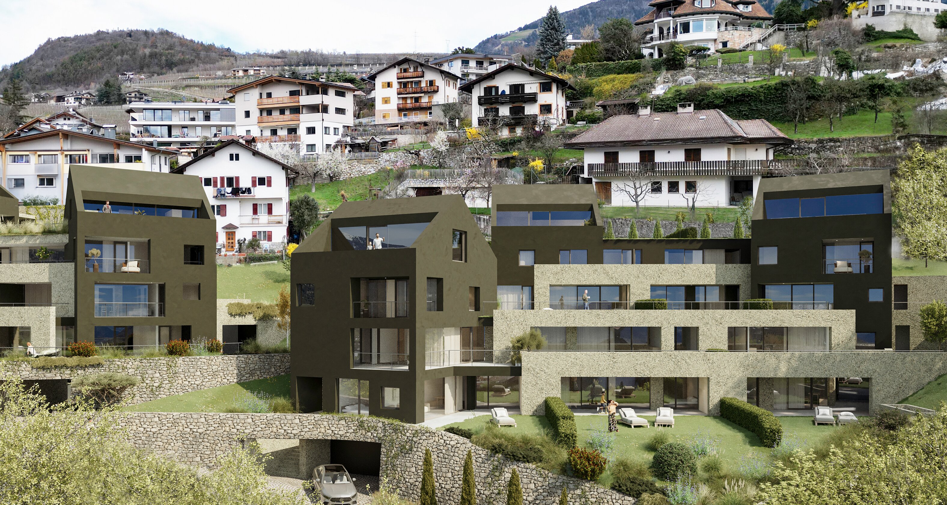WB03: Nuovo, ampio appartamento con terrazza e giardino privato