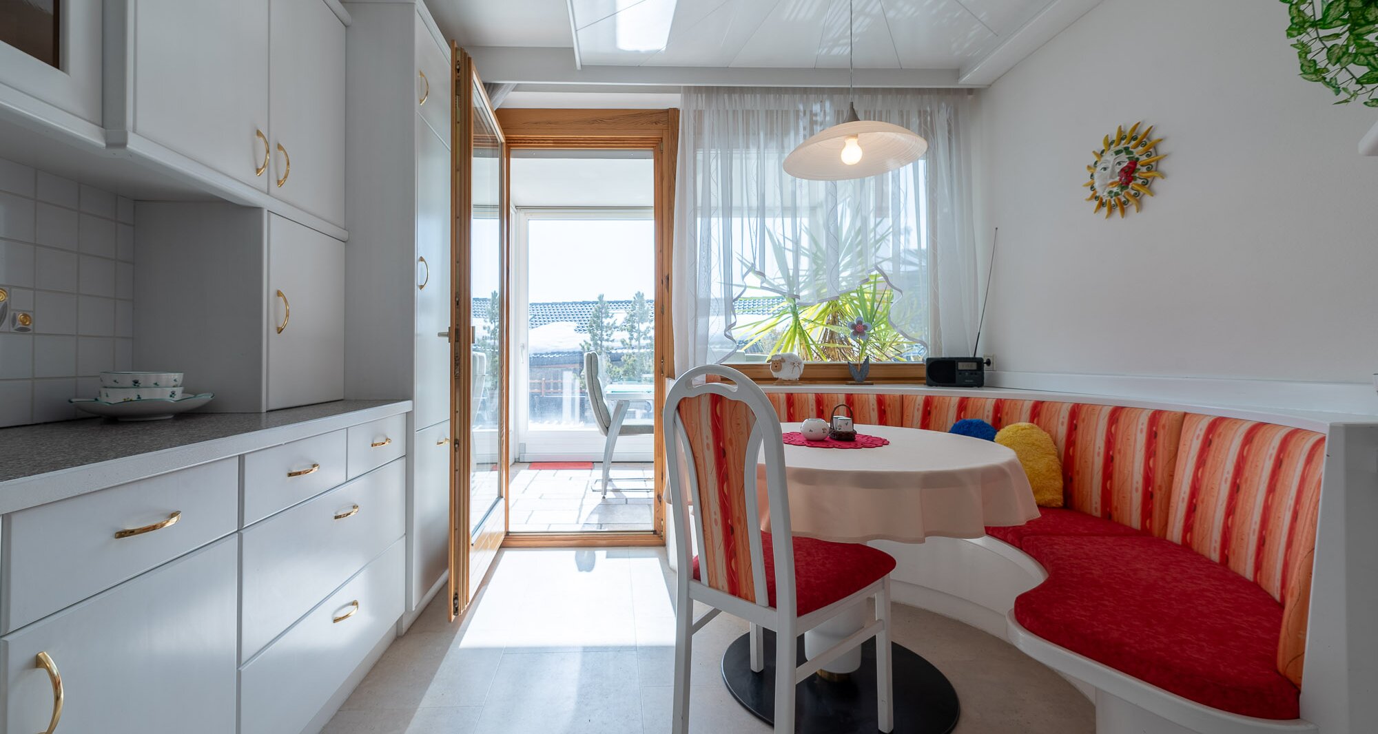 Sunny terraced house with charm and an alpine living feel