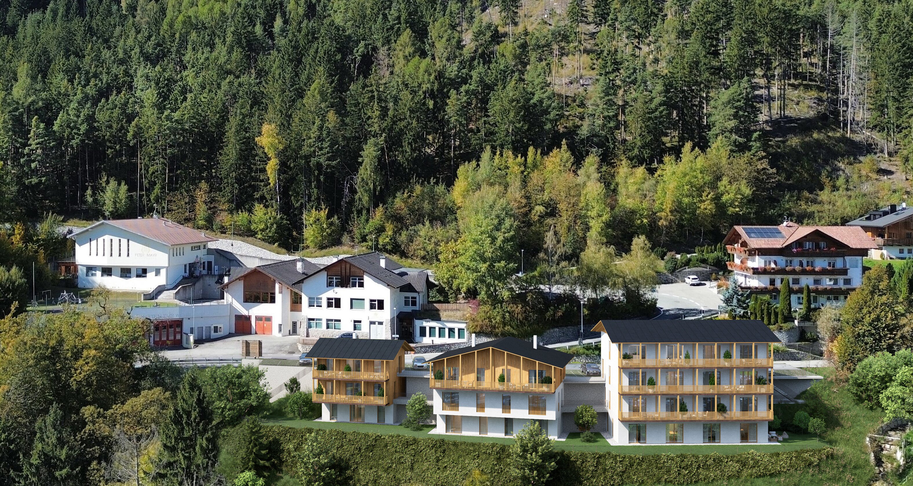 New semi-detached house in a panoramic location