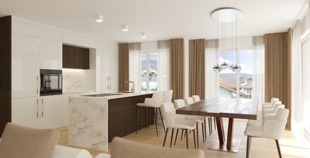 A5 - Neue, traumhafte Penthousewohnung mit großer Terrasse