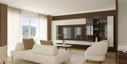 New, unique penthouse apartment with large terrace