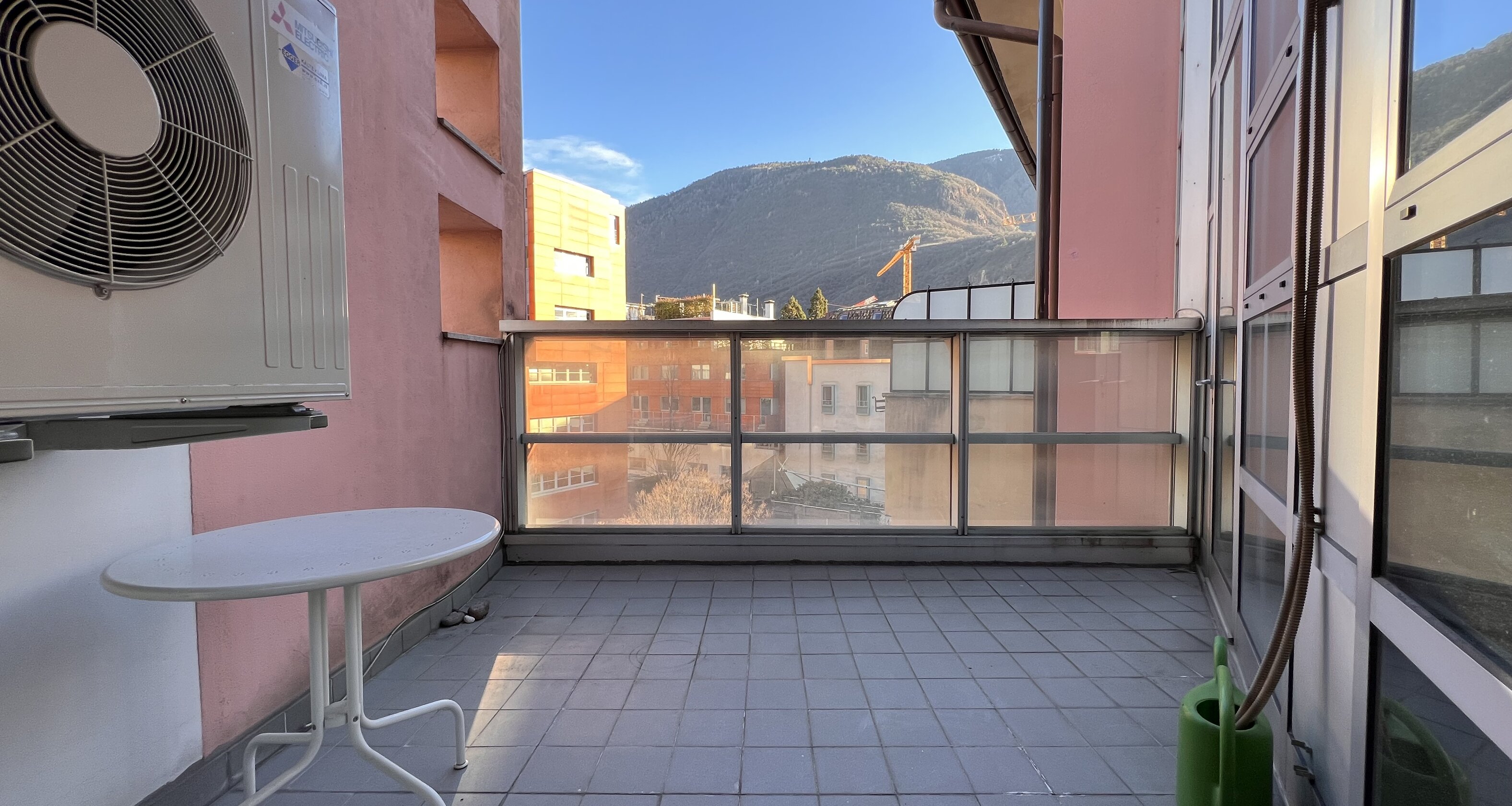 Rented, spacious city apartment with terrace in a prime location