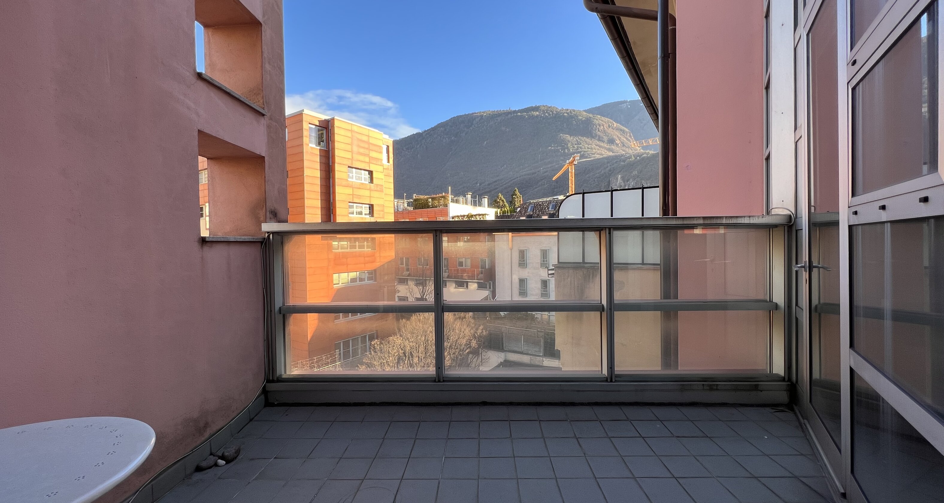 Rented, spacious city apartment with terrace in a prime location