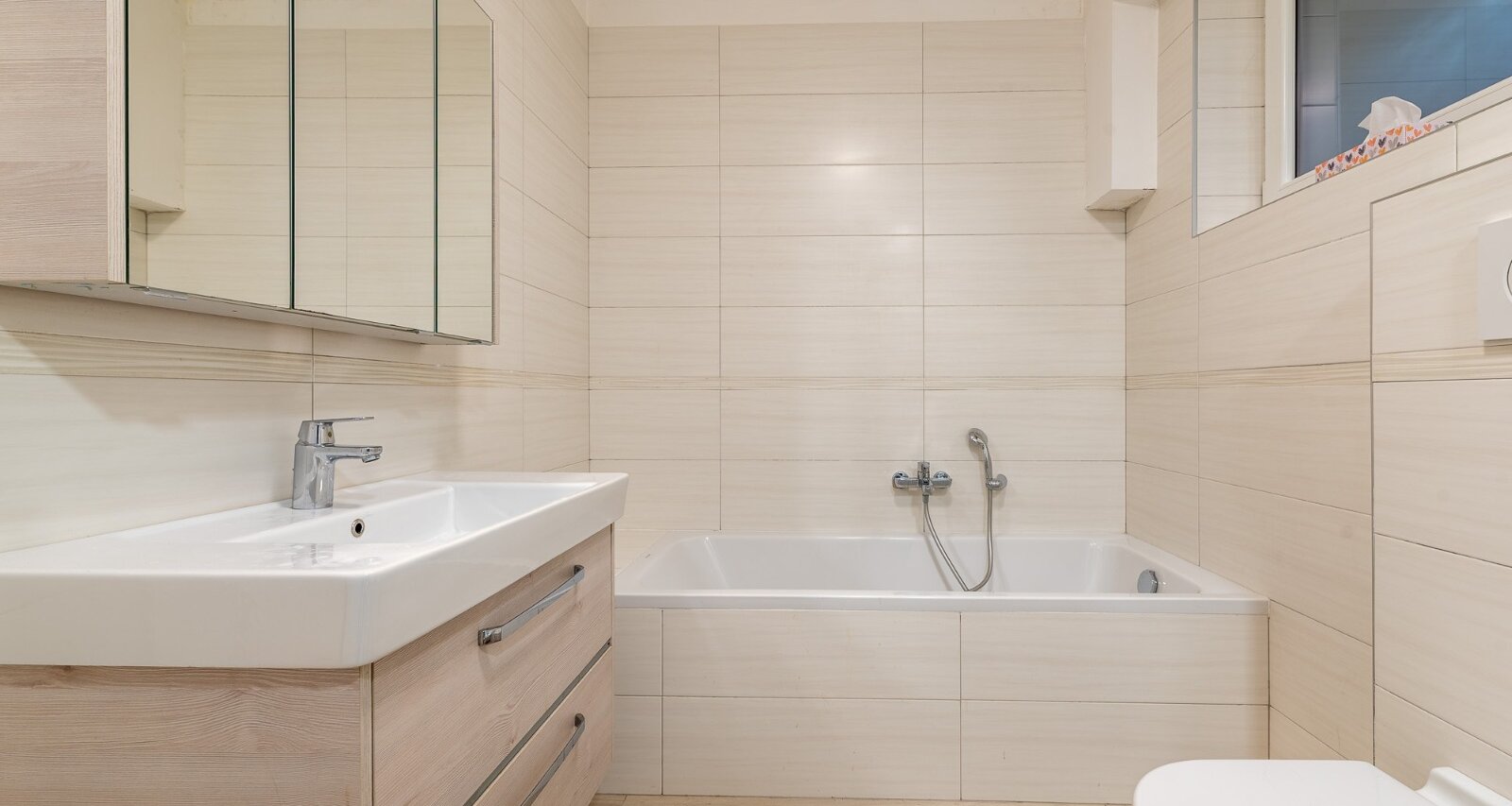 Neu renovierte Dreizimmerwohnung in ruhiger Lage