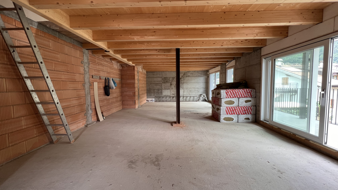New maisonette apartment with large terrace, top floor