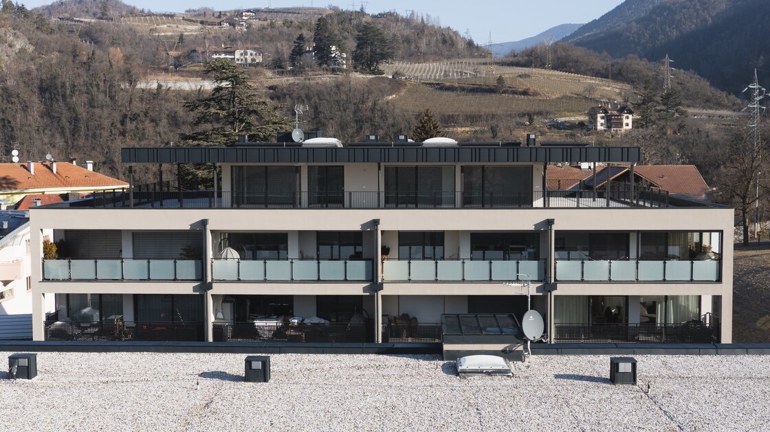 New penthouse apartment with large terrace on the top floor