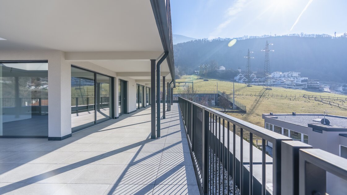 New penthouse apartment with large terrace on the top floor