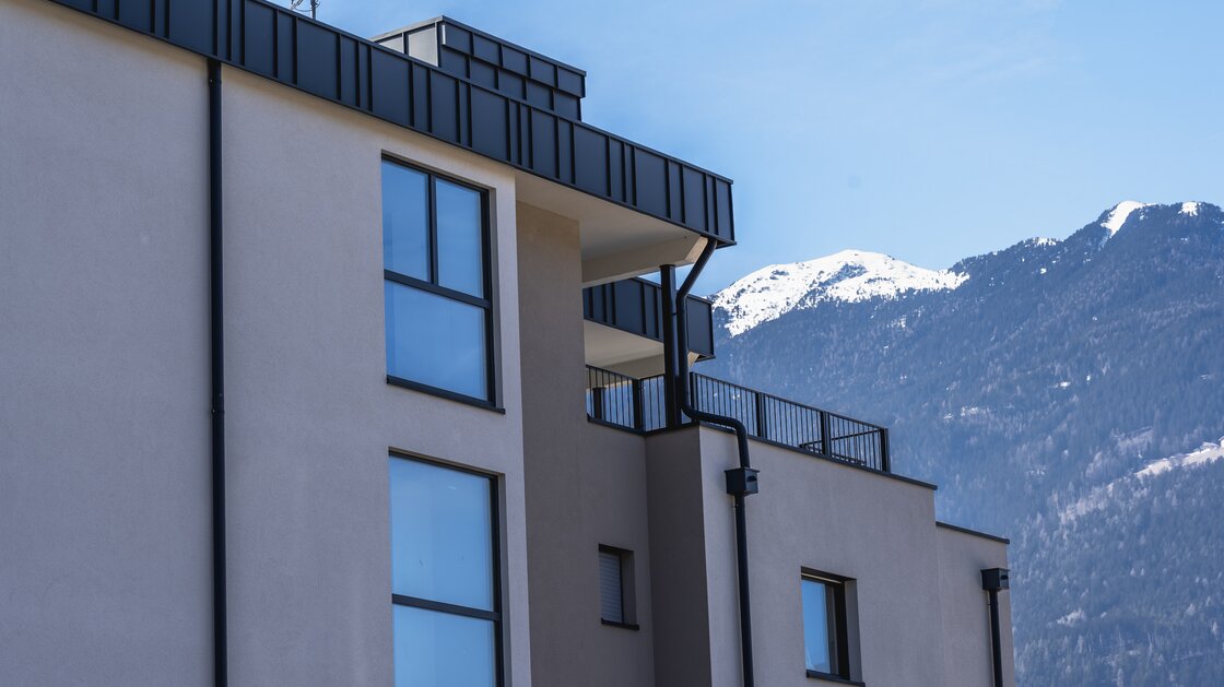 New penthouse apartment with large terrace on the top floor