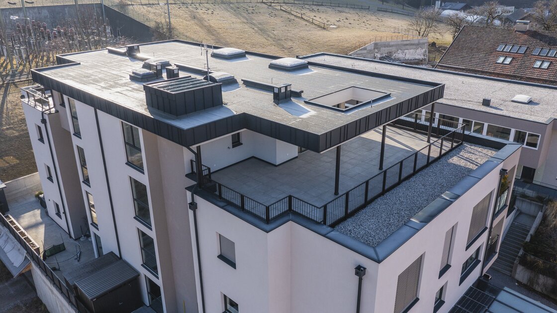 New penthouse apartment with large terrace on the top floor