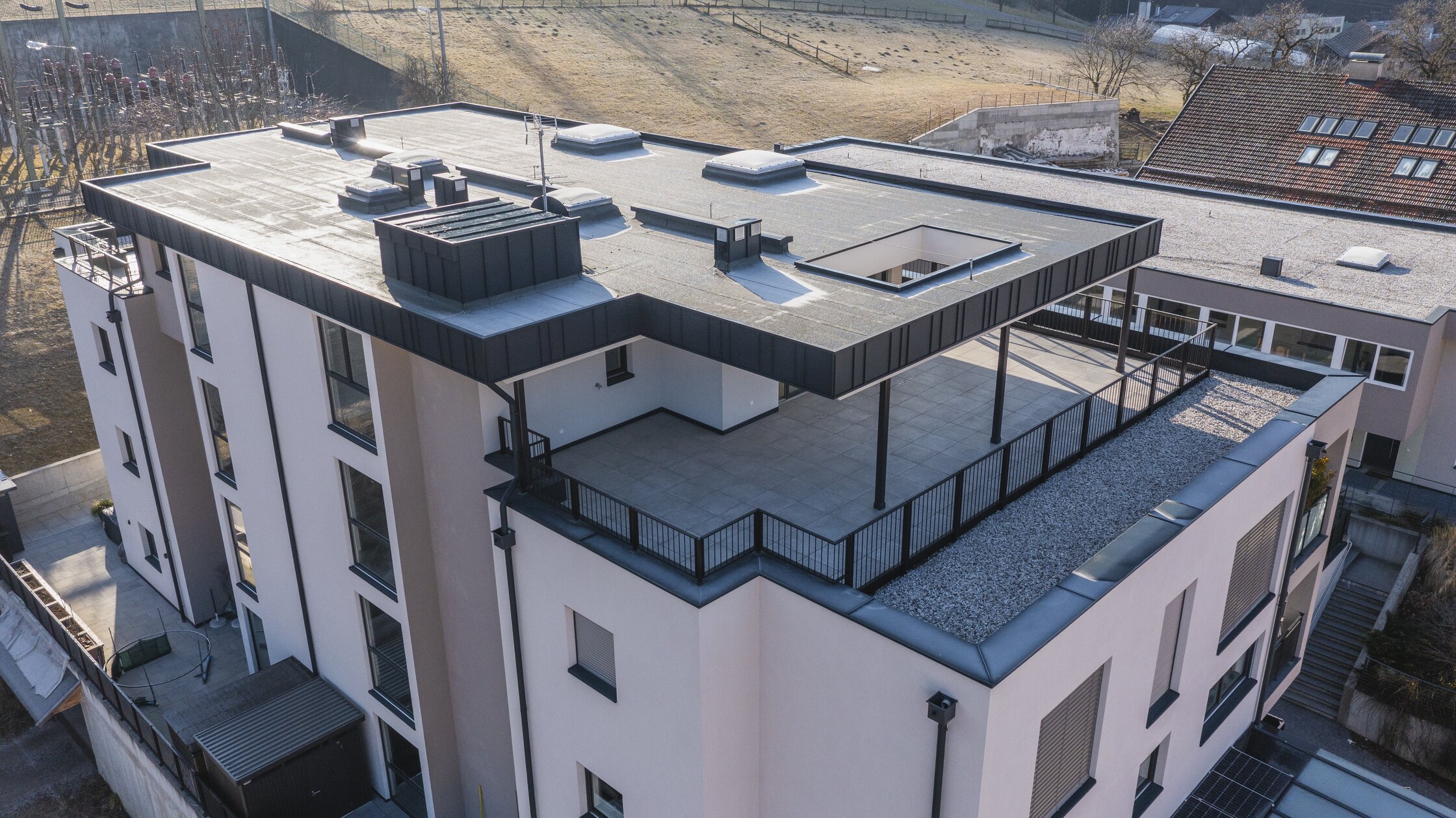 Nuova penthouse con ampia terrazza, ultimo piano