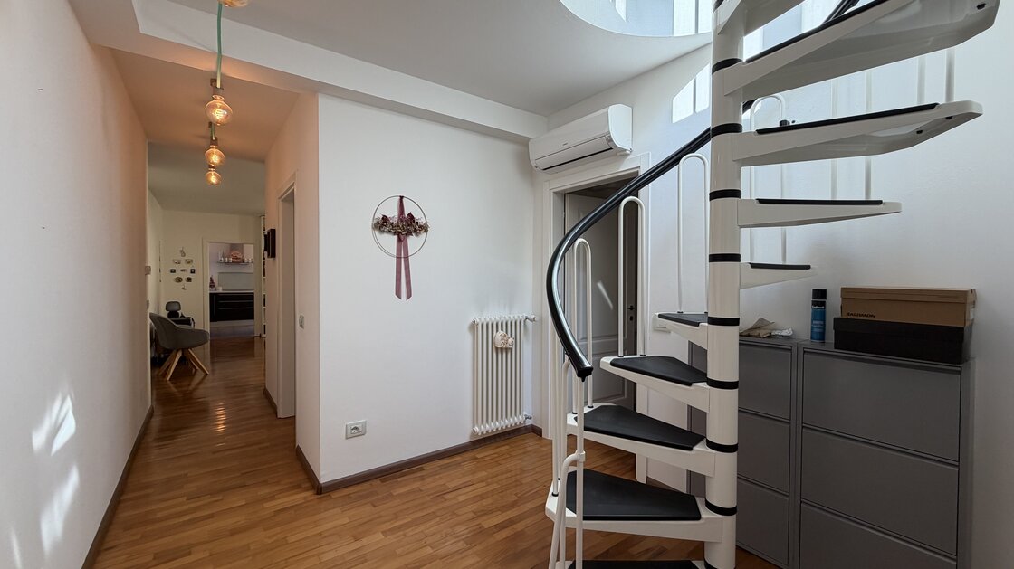 Maisonettewohnung mit großem Dachgarten