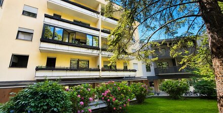 Dreizimmerwohnung mit Balkon/Veranda in begehrter Lage von Milland