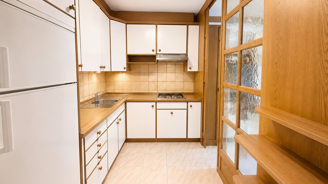 Dreizimmerwohnung mit Balkon/Veranda in begehrter Lage von Milland