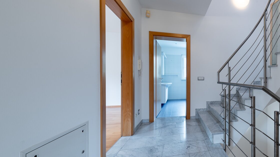Splendida villetta a schiera con giardino privato in posizione panoramica