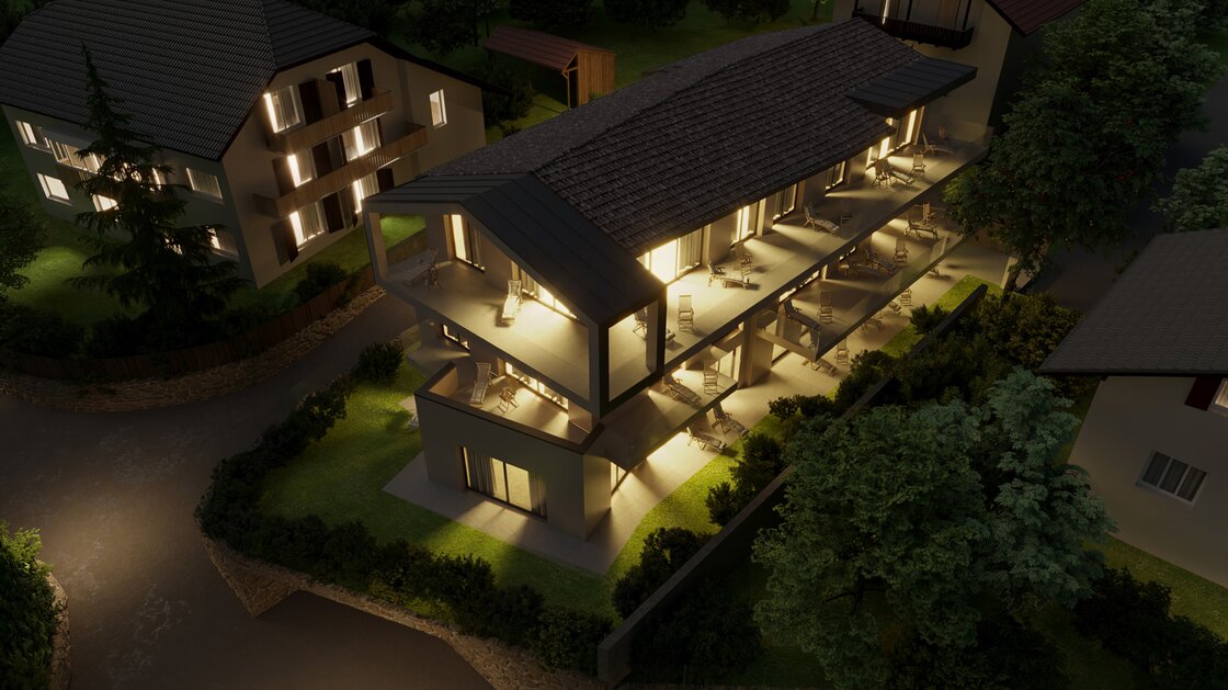 Neue Dreizimmerwohnung mit zwei Terrassen
