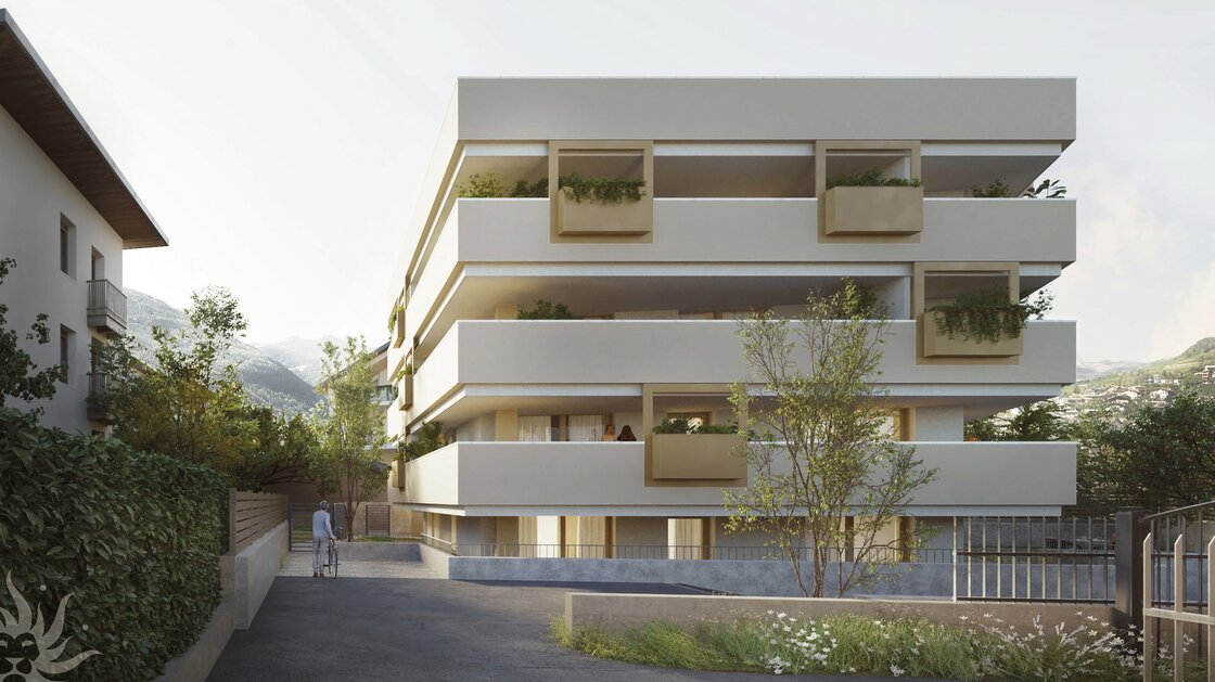 W09: Exklusive Dreizimmer-Neubauwohnung mit Dachgarten 
