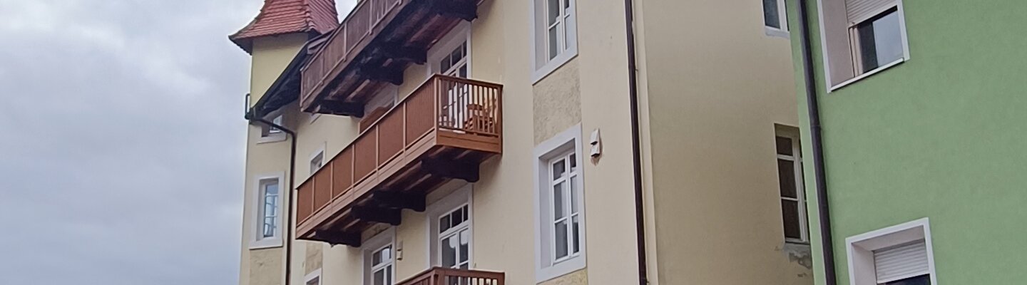 Appartamento duplex locato, ristrutturato con splendida vista