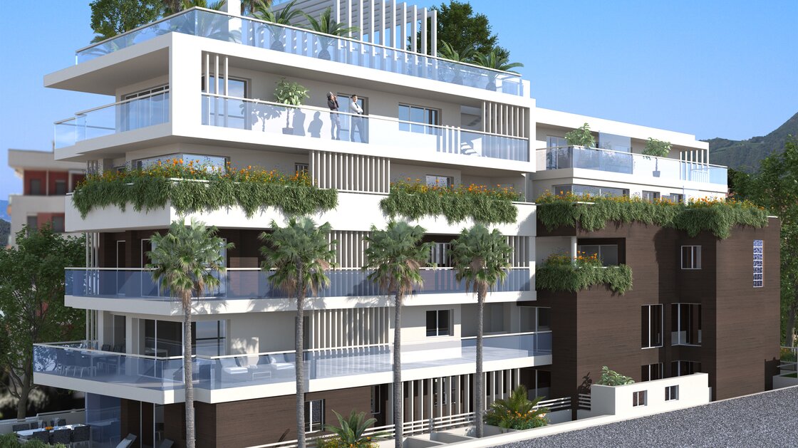 W12 – New three-room apartment with two terraces and balcony