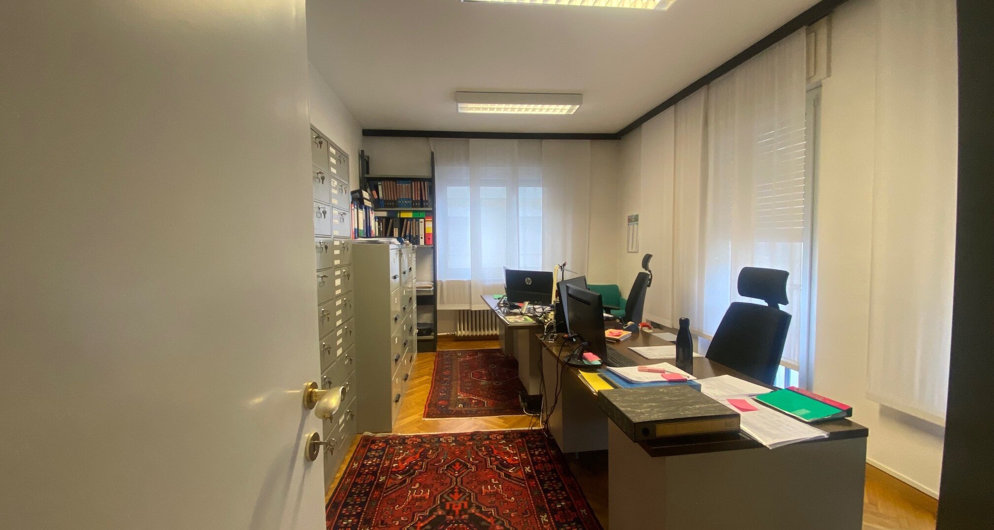 Office space with balcony, cellar and garage in the old town