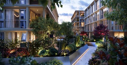 C304 - Neue, stilvolle Dreizimmerwohnung mit großem Privatgarten