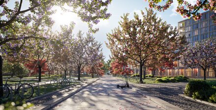 C302 - Neue, große Gartenwochnung mit Parkblick