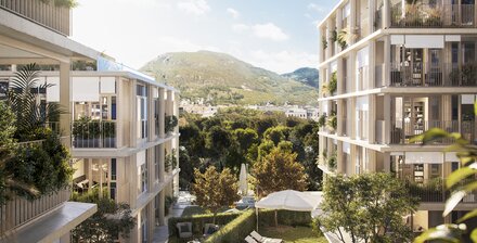 D303 - Neue, traumhafte Dreizimmerwohnung mit Terrasse und großem Privatgarten