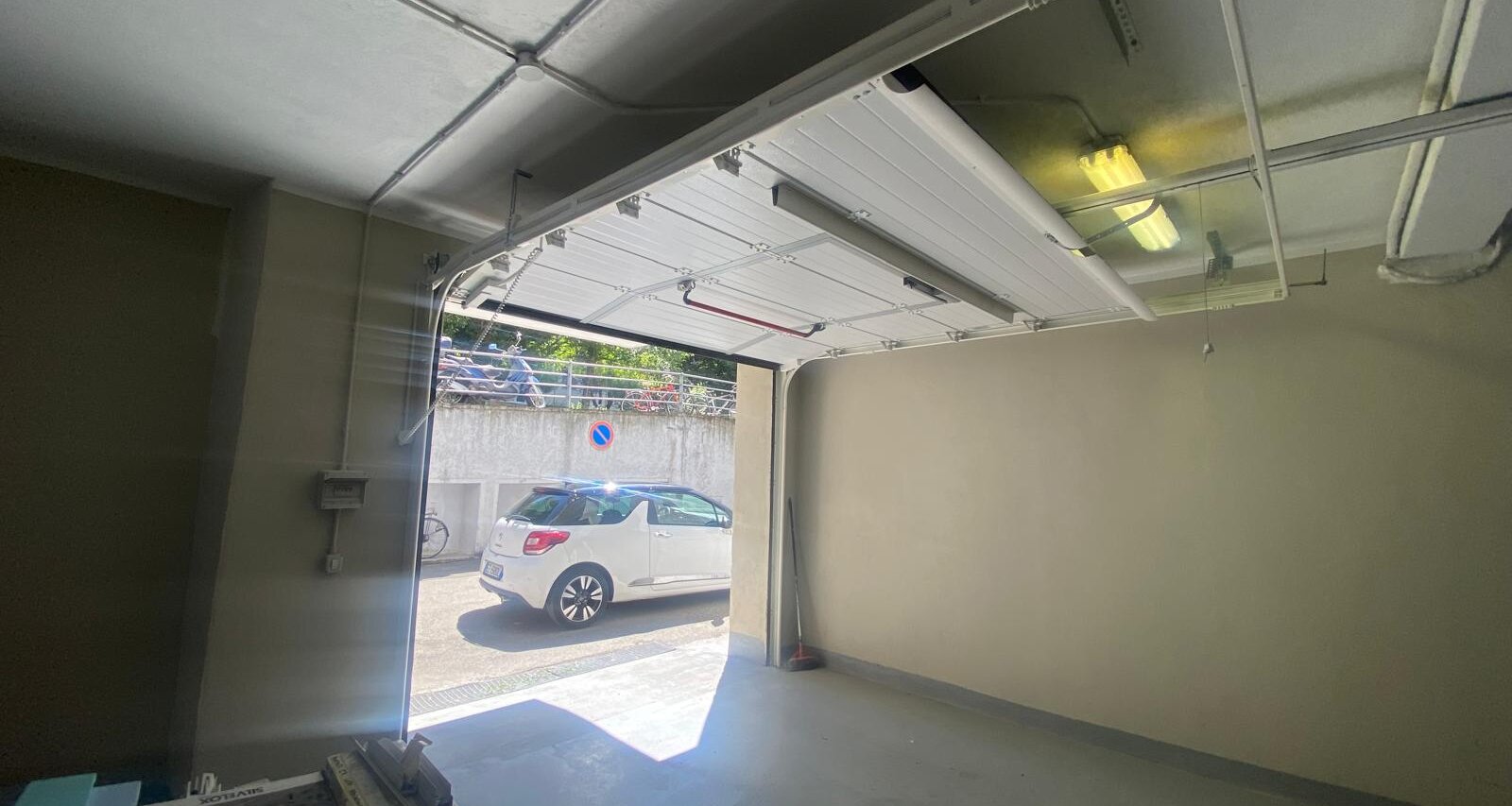 Storage unit in the basement