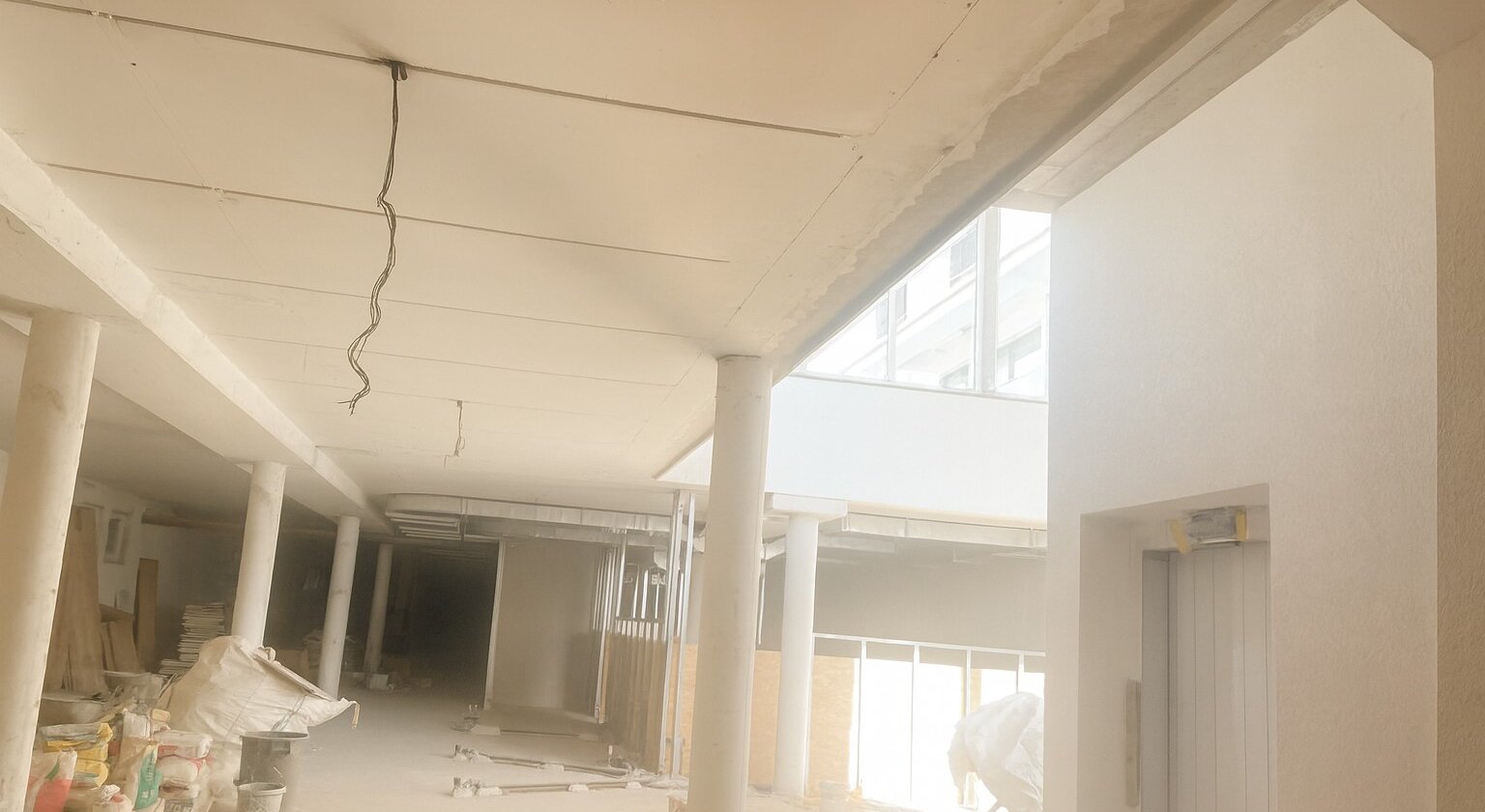 Storage room / retail unit with parking spaces