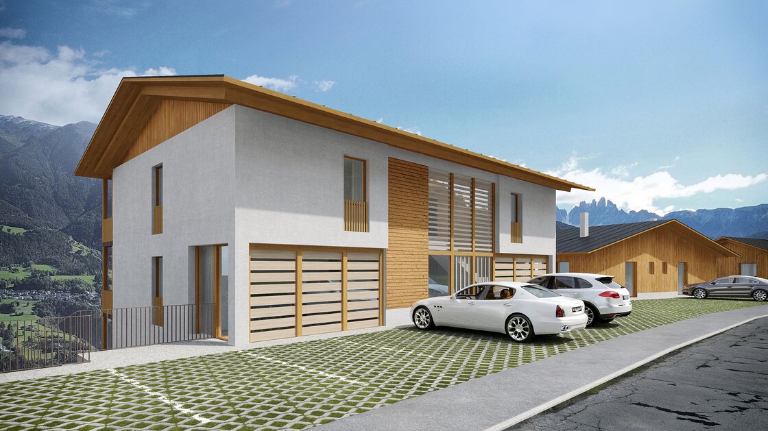 W4: Neue, kleine Vierzimmerwohnung mit Terrasse 