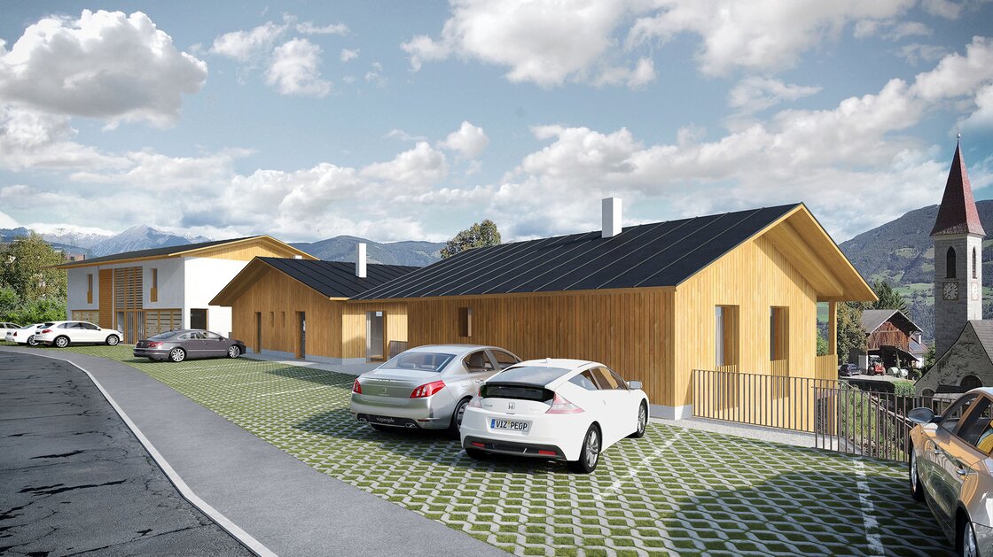 W4: Neue, kleine Vierzimmerwohnung mit Terrasse 