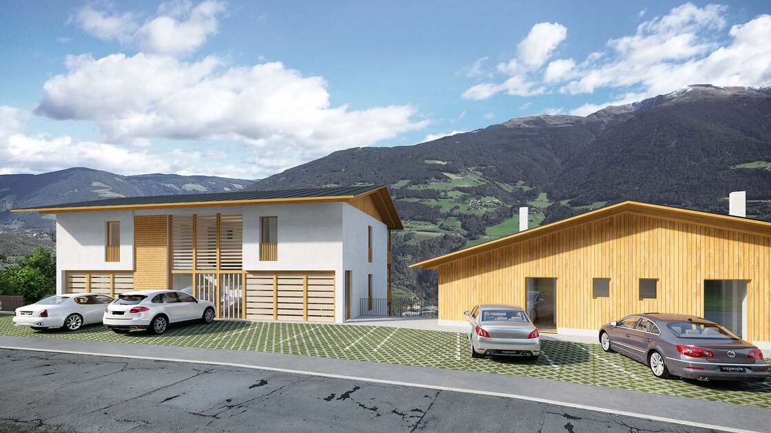 W4: Neue, kleine Vierzimmerwohnung mit Terrasse 
