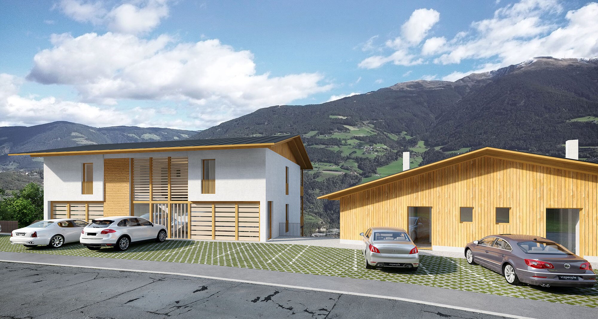 W3: New three-room apartment with terrace