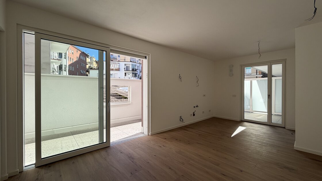 W6 - Neue, große Zweizimmerwohnung mit zwei Terrassen