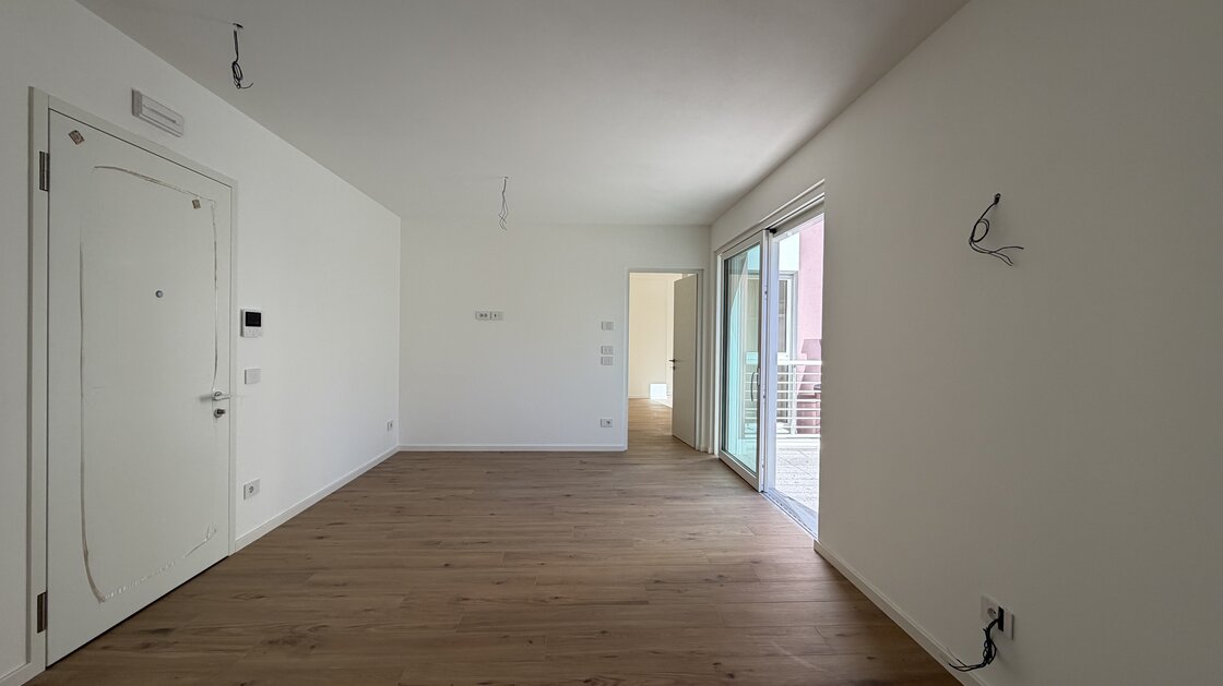 W6 - Neue, große Zweizimmerwohnung mit zwei Terrassen