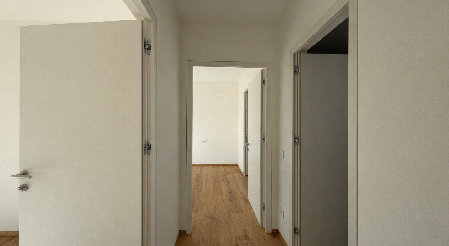 W16 - Nuovo trilocale spazioso con ampia terrazza al quarto piano