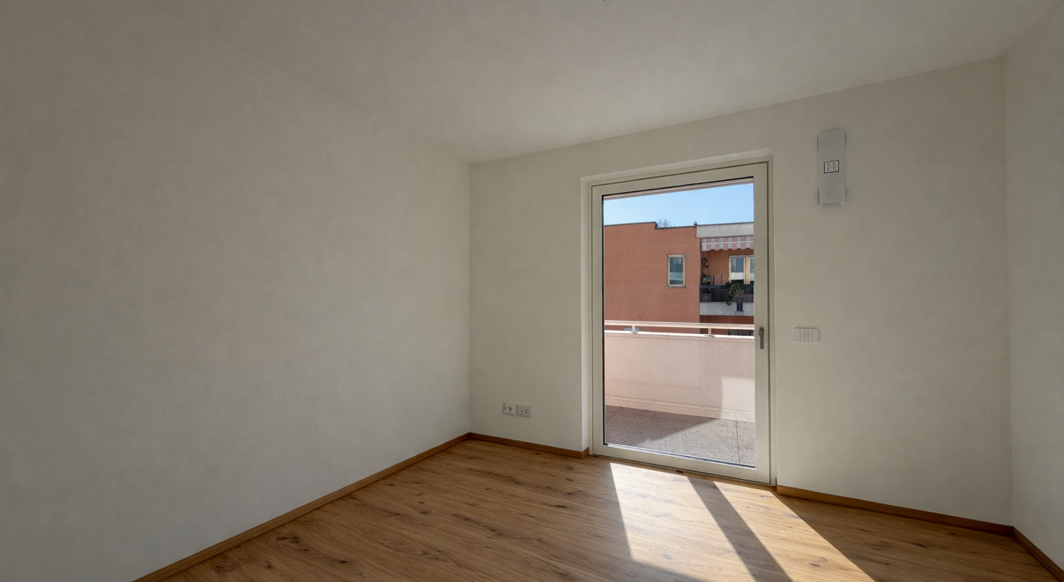 W16 - Nuovo trilocale spazioso con ampia terrazza al quarto piano