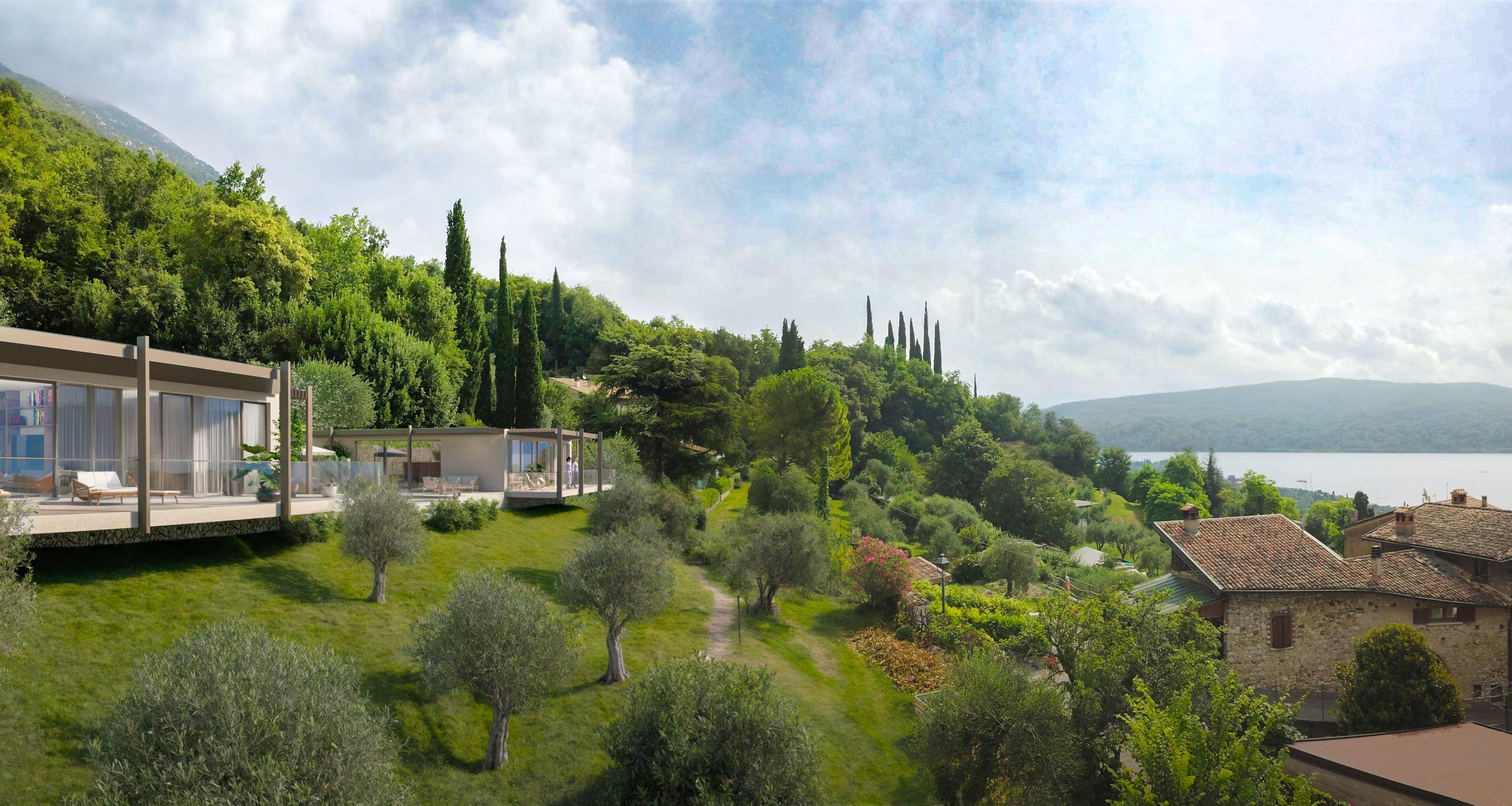 Villa 2: Elegante villa di lusso con piscina infinity e panorama unico