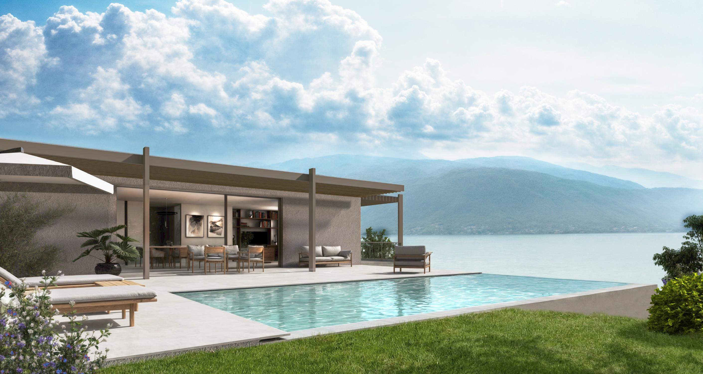 Villa 2: Elegante villa di lusso con piscina infinity e panorama unico
