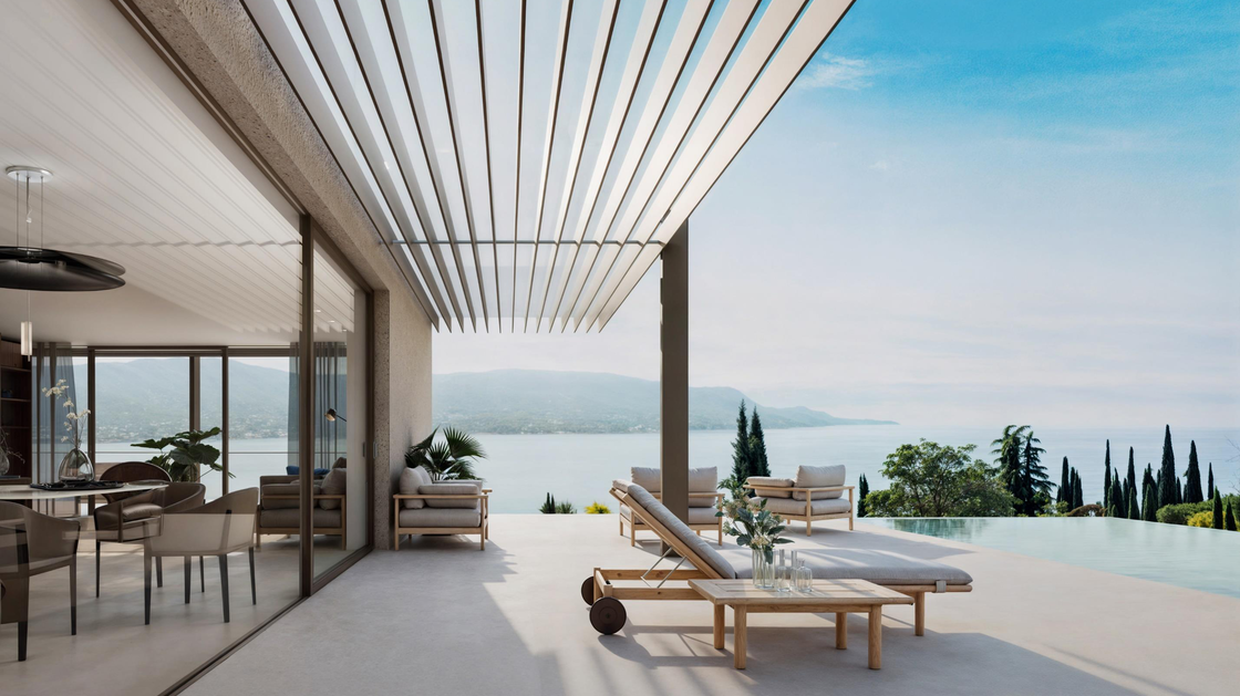 Villa 1: Exklusive Luxusvilla mit spektakulärem Panoramablick und Infinity-Pool