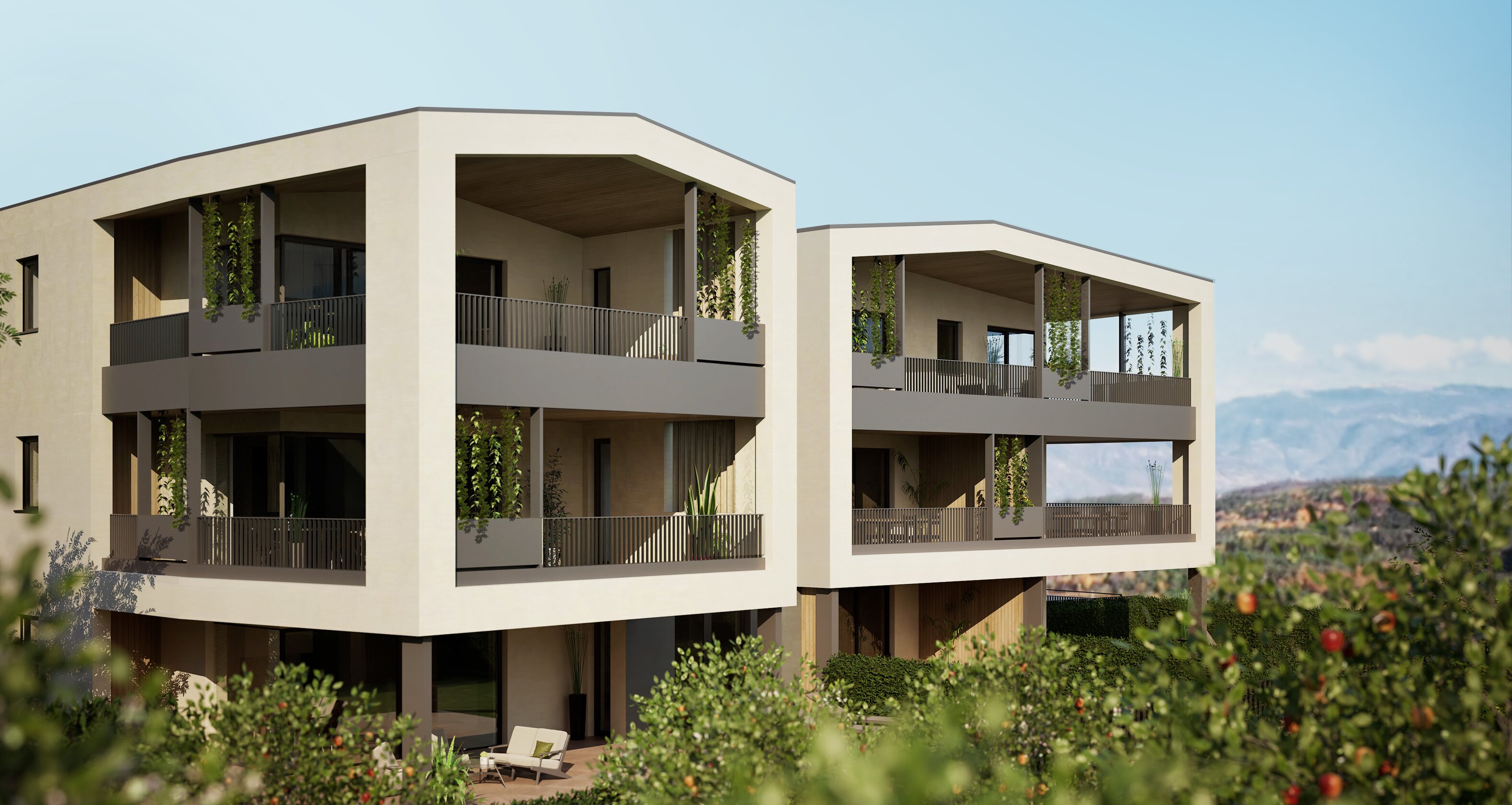Neue, exklusive Gartenwohnung mit Terrasse und großem Privatgarten