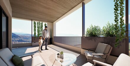 Neue 5-Zimmerwohnung mit großer Sonnenterrasse
