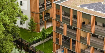 Neue Zweizimmerwohnung mit Terrasse, aktuell vermietet