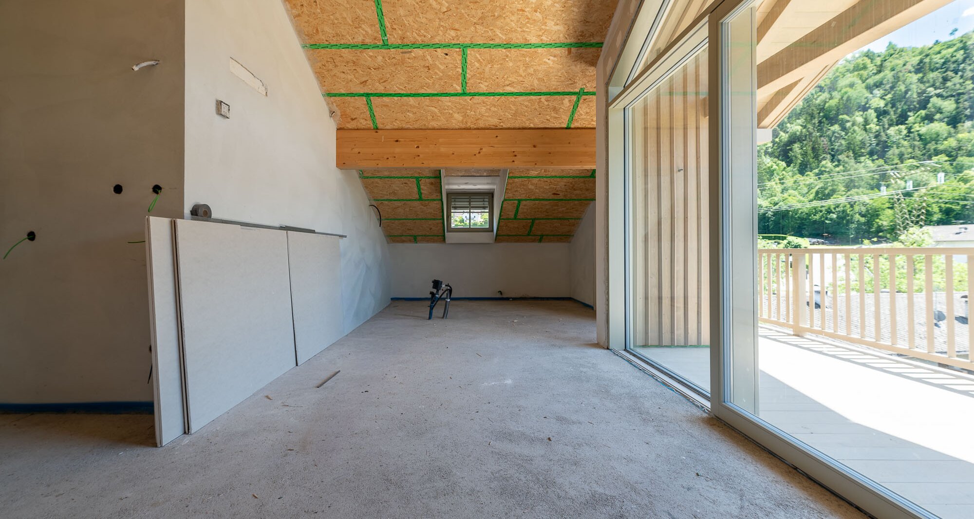 A4: Neue Penthousewohnung mit freiem Blick