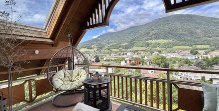 Große 6-Zimmer-Dachgeschosswohnung mit Panoramablick über Brixen
