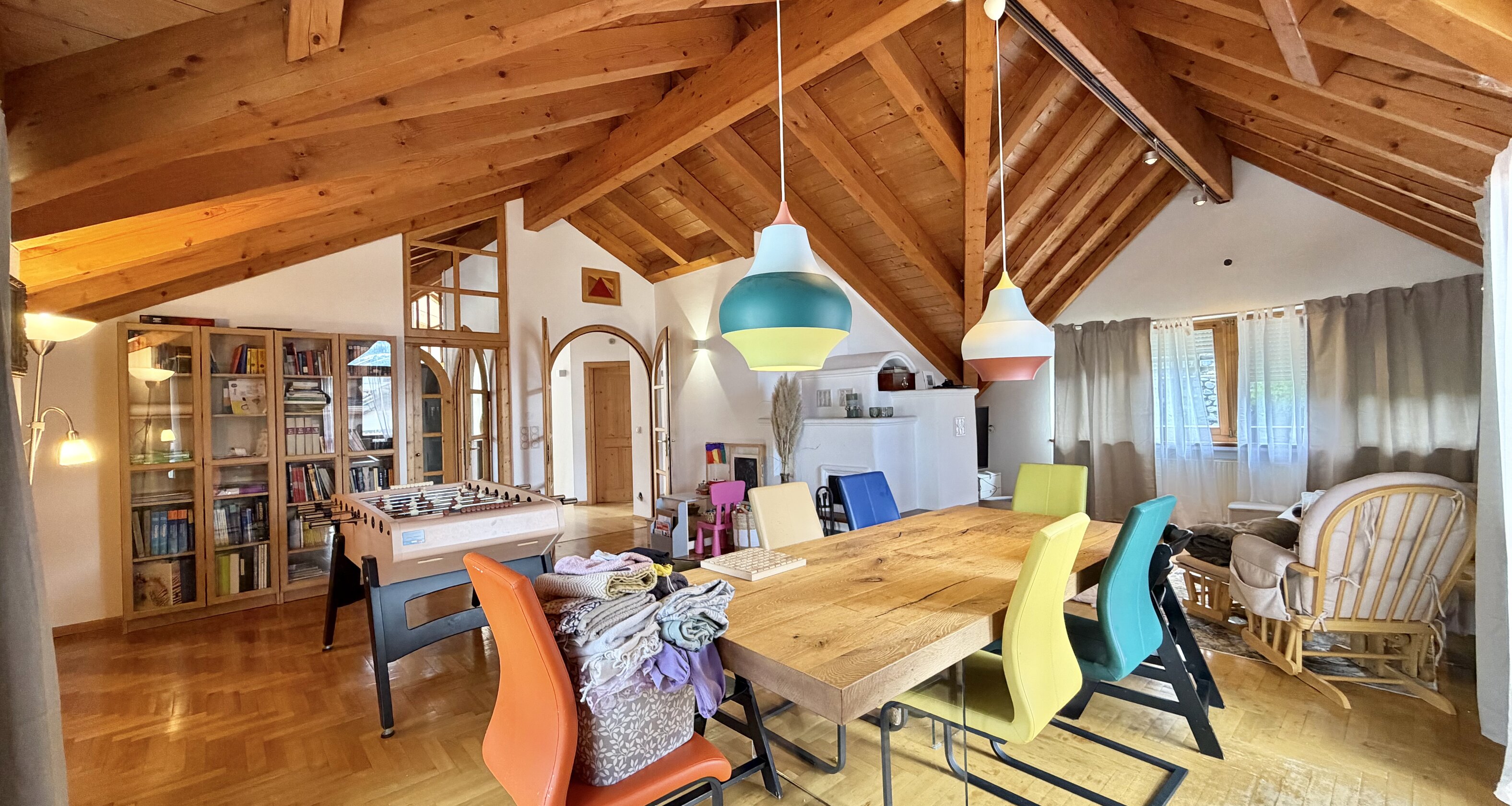 Große 6-Zimmer-Dachgeschosswohnung mit Panoramablick über Brixen