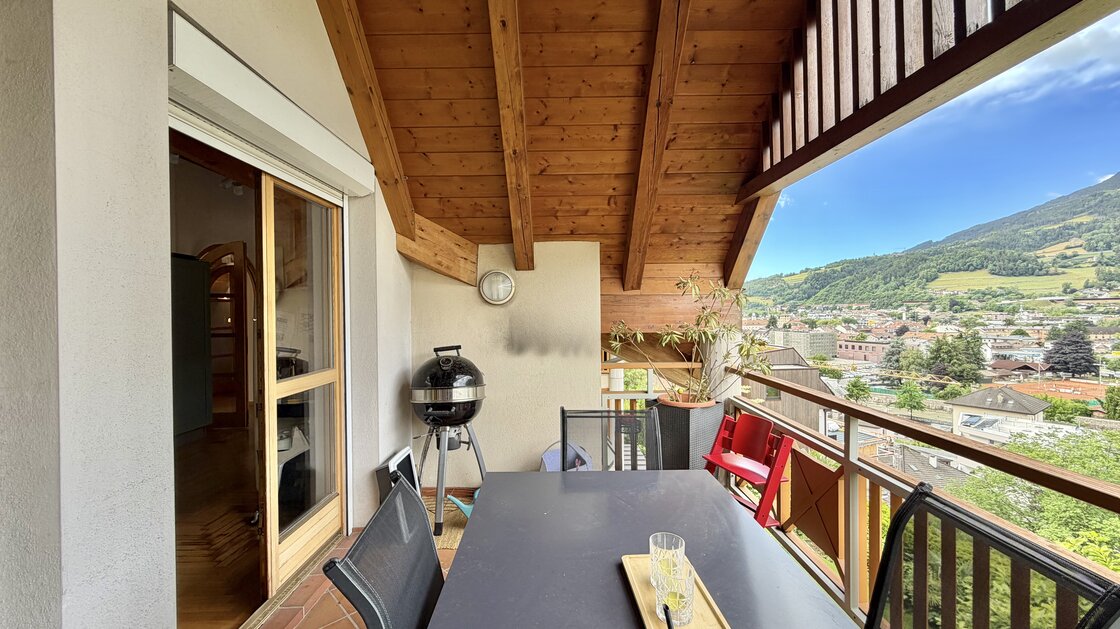 Große 6-Zimmer-Dachgeschosswohnung mit Panoramablick über Brixen