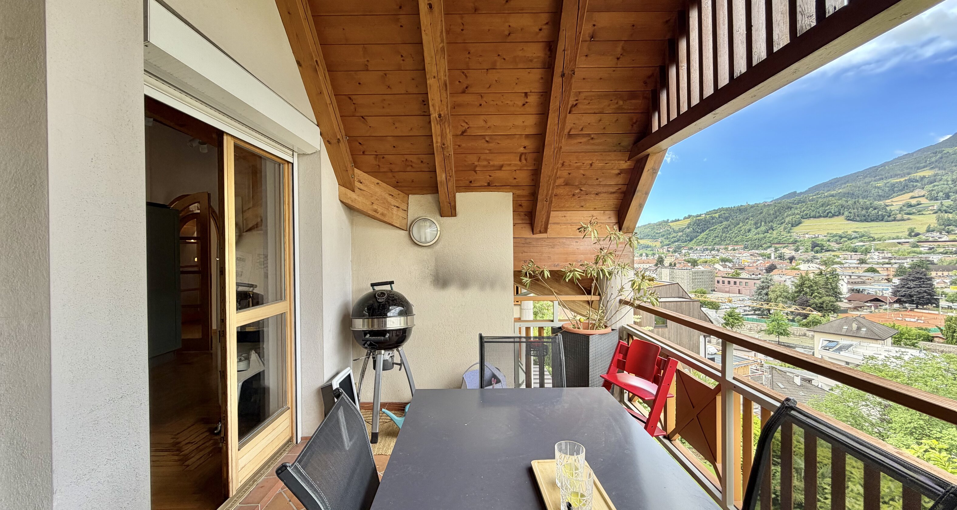 Große 6-Zimmer-Dachgeschosswohnung mit Panoramablick über Brixen